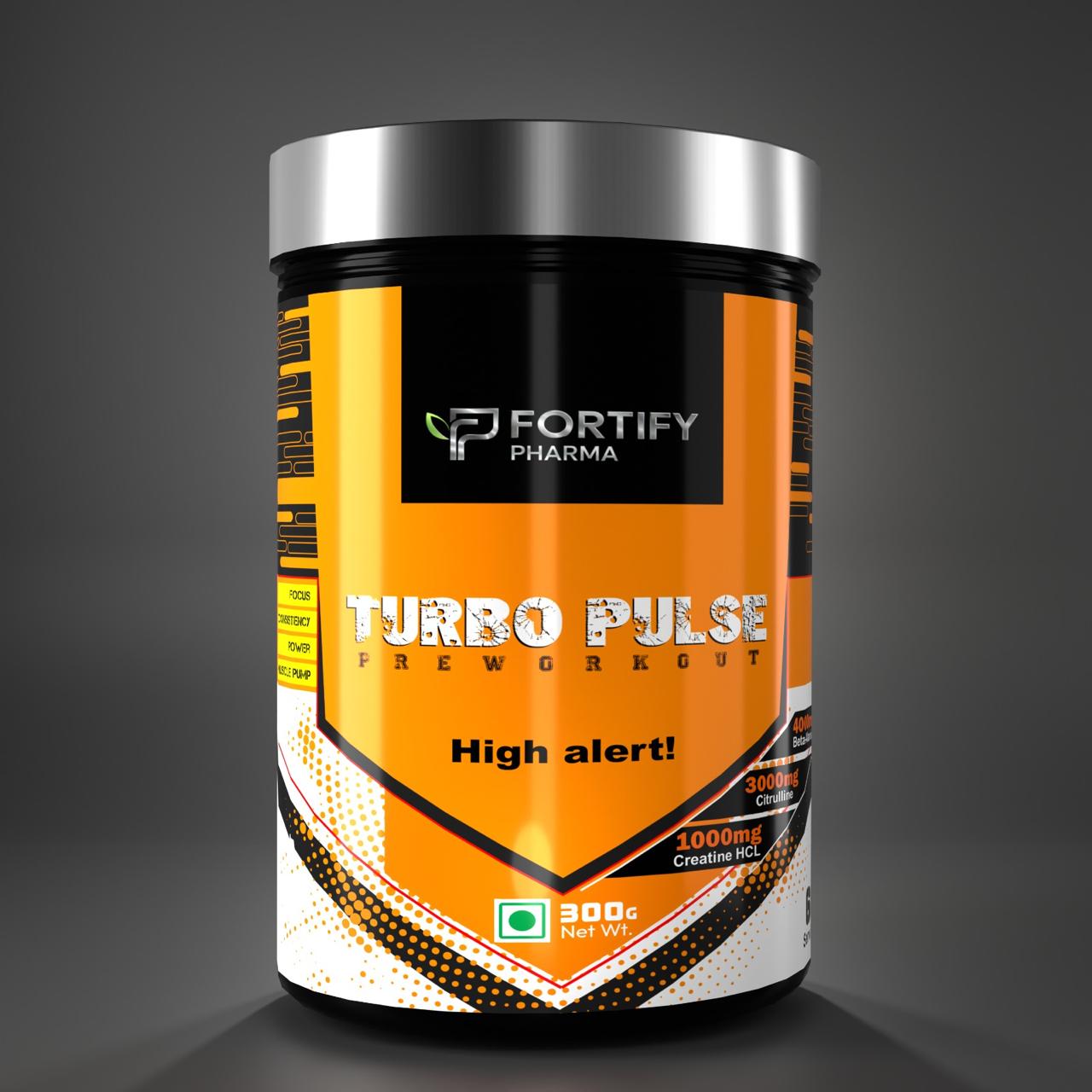 Turbo Pulse Pre Workout (Fruit Punch)